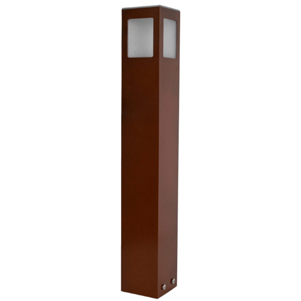 Balizador LED Soquete e - 27 30 CM Marrom