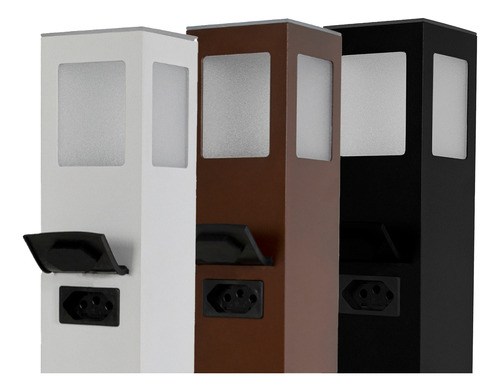 Balizador com Tomada LED E27 50 CM Branco - imagem 5