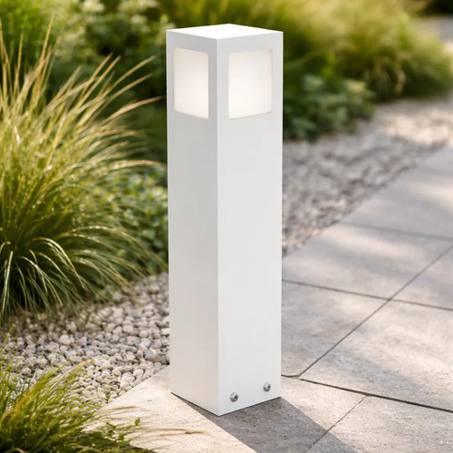 Balizador LED Soquete e - 27 50 CM Branco