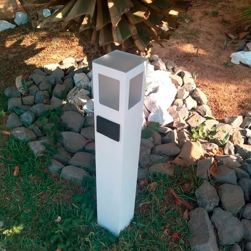 Balizador com Tomada LED E27 1 Metro Branco - imagem 7