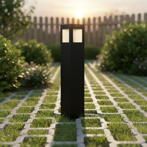 Balizador LED Soquete e - 27 50 CM Preto