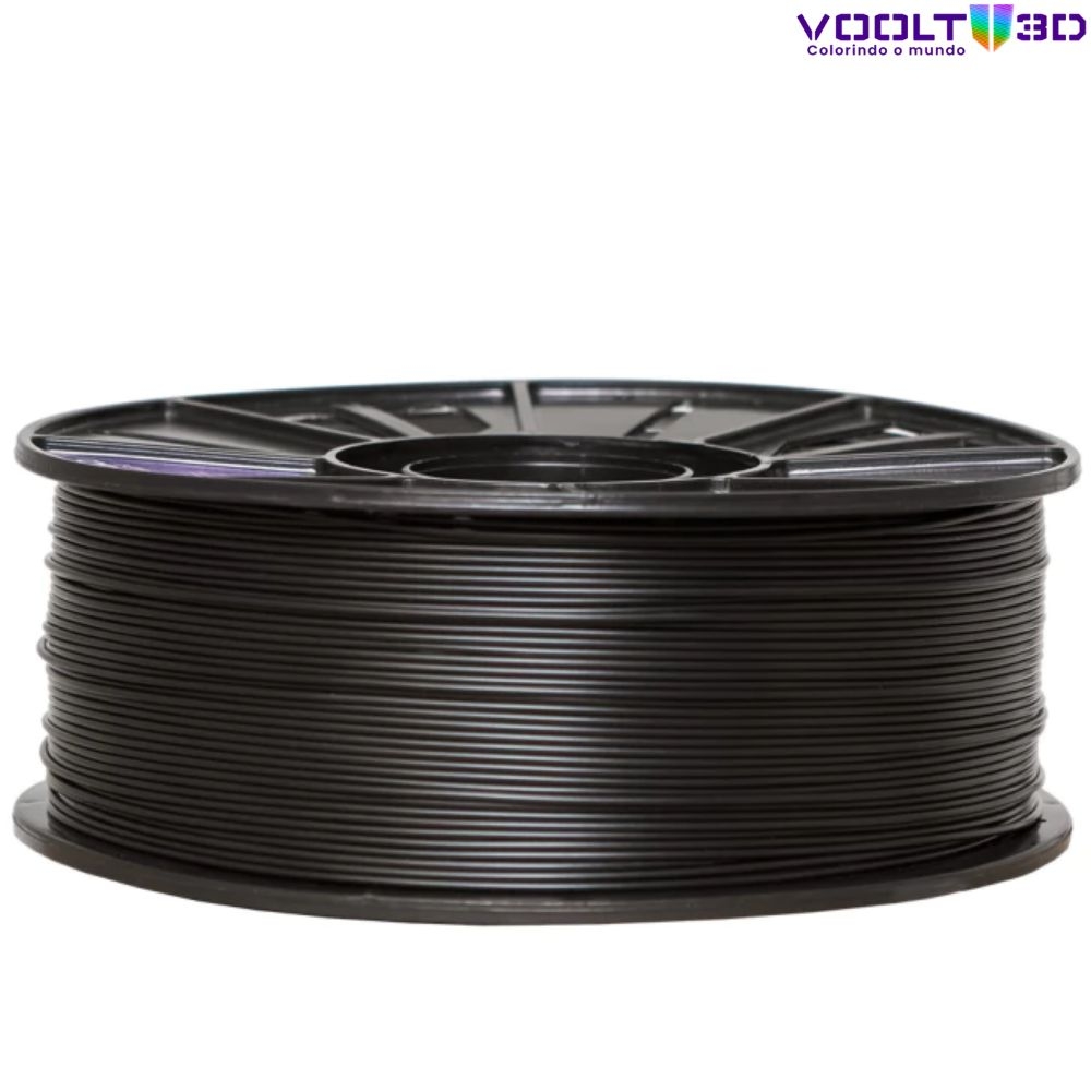 Filamento Voolt 3D - ABS Preto High Speed Premium - 1Kg