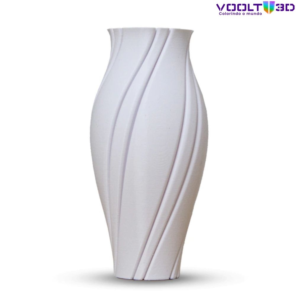 Filamento Voolt 3D - PLA Branco Dental High Speed Premium - 1Kg