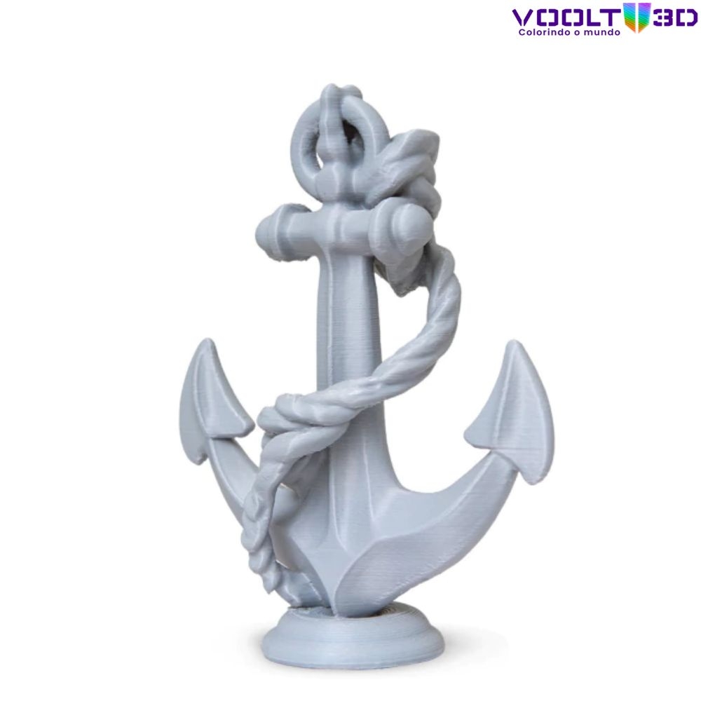 Filamento Voolt 3D - PLA Cinza Claro High Speed Premium - 1Kg
