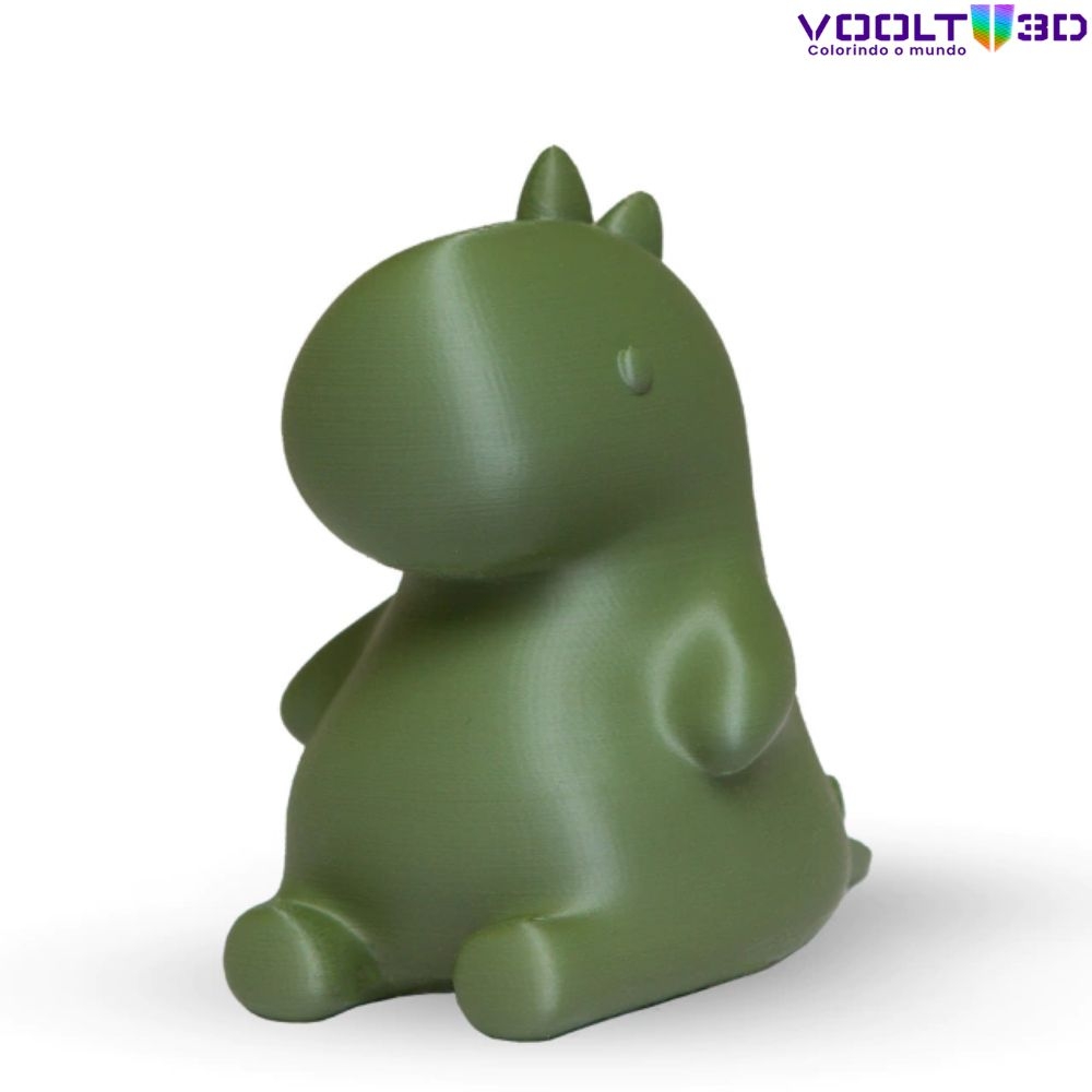 Filamento Voolt 3D - PLA Verde Oliva Velvet High Speed Premium - 1Kg