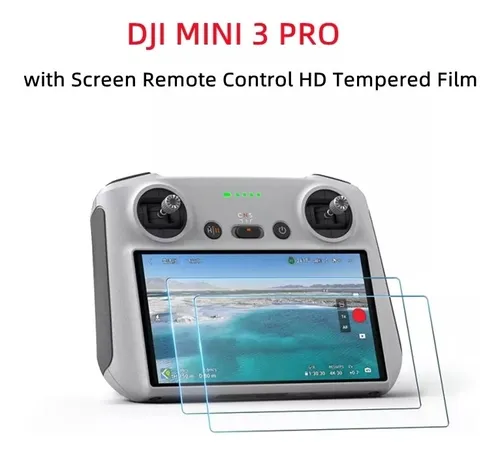 Películas De Vidro Tela Controle Dji Rc Mini 3 Pro - Drone