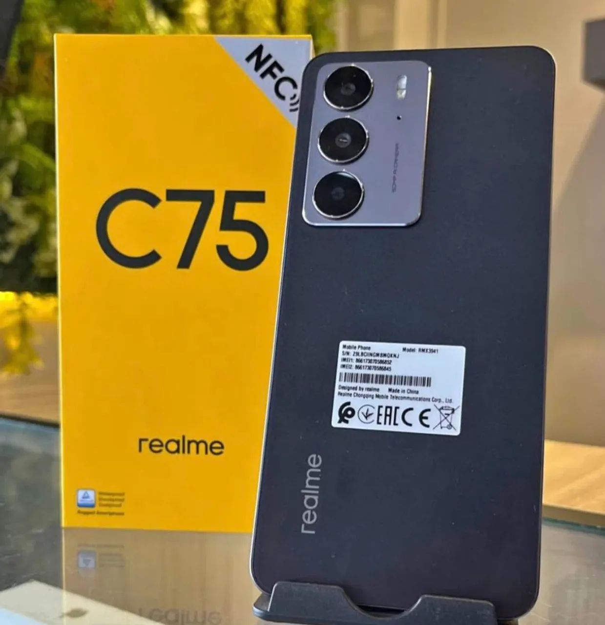 Celular Realme C75 8/256gb PRETO
