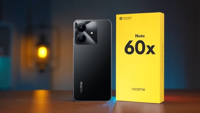 Celular Realme Note 60X 3/64gb PRETO