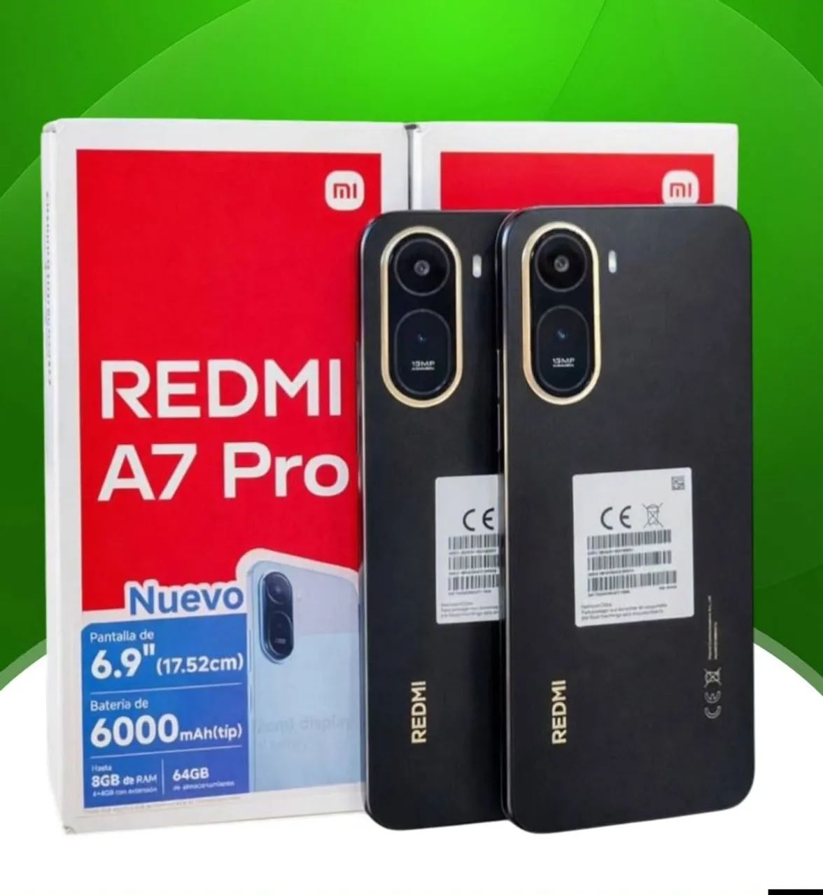 Celular Xiaomi Redmi A7 Pro 4/64gb PRETO