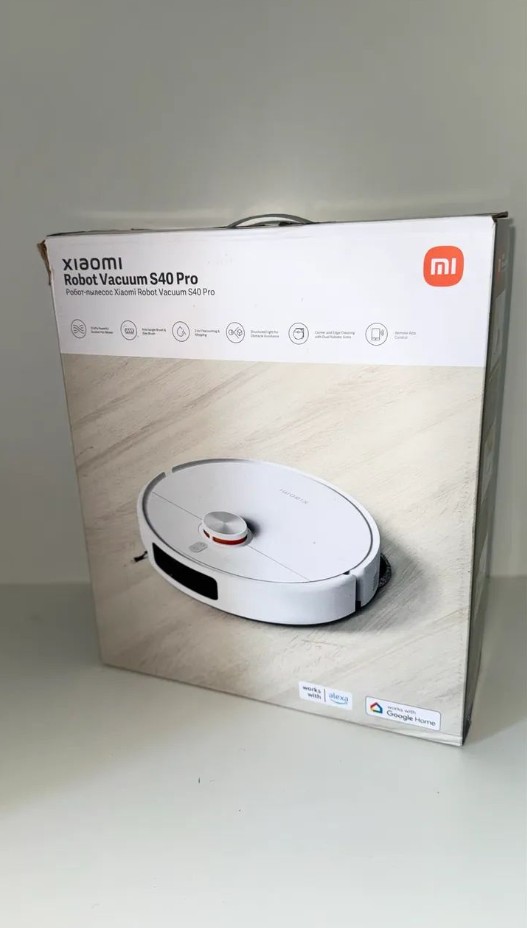 Robô Aspirador Xiaomi Vacuum S40 Pro Branco