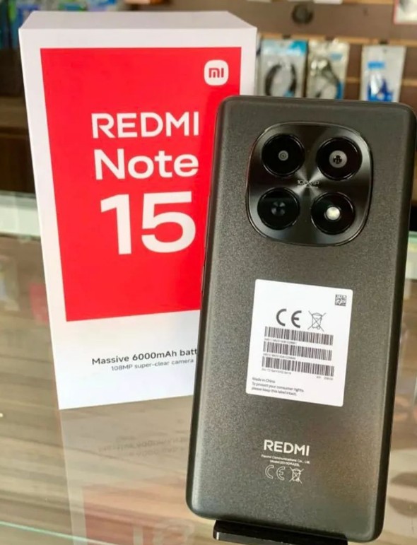 Celular Xiaomi Redmi Note 15 4G 8/256gb PRETO