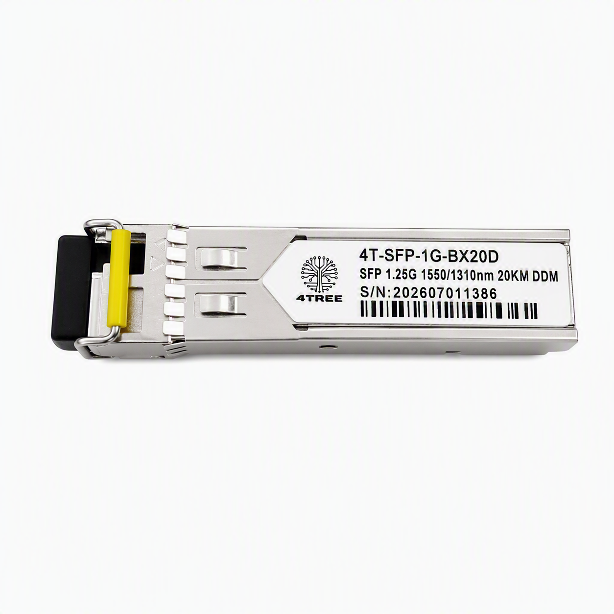 SFP+ 10G SM Single fiber TX1330/RX1270nm 20KM, transceptor óptico compatível 4TREE