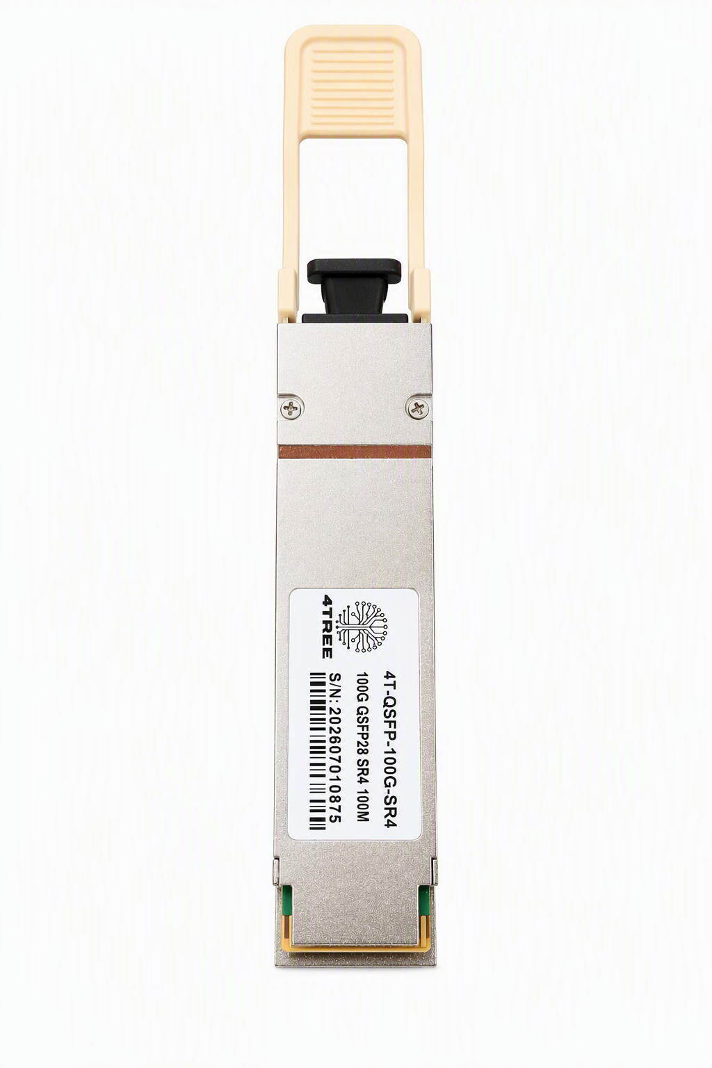 100G QSFP28 SR4 100M, transceptor óptico compatível 4TREE