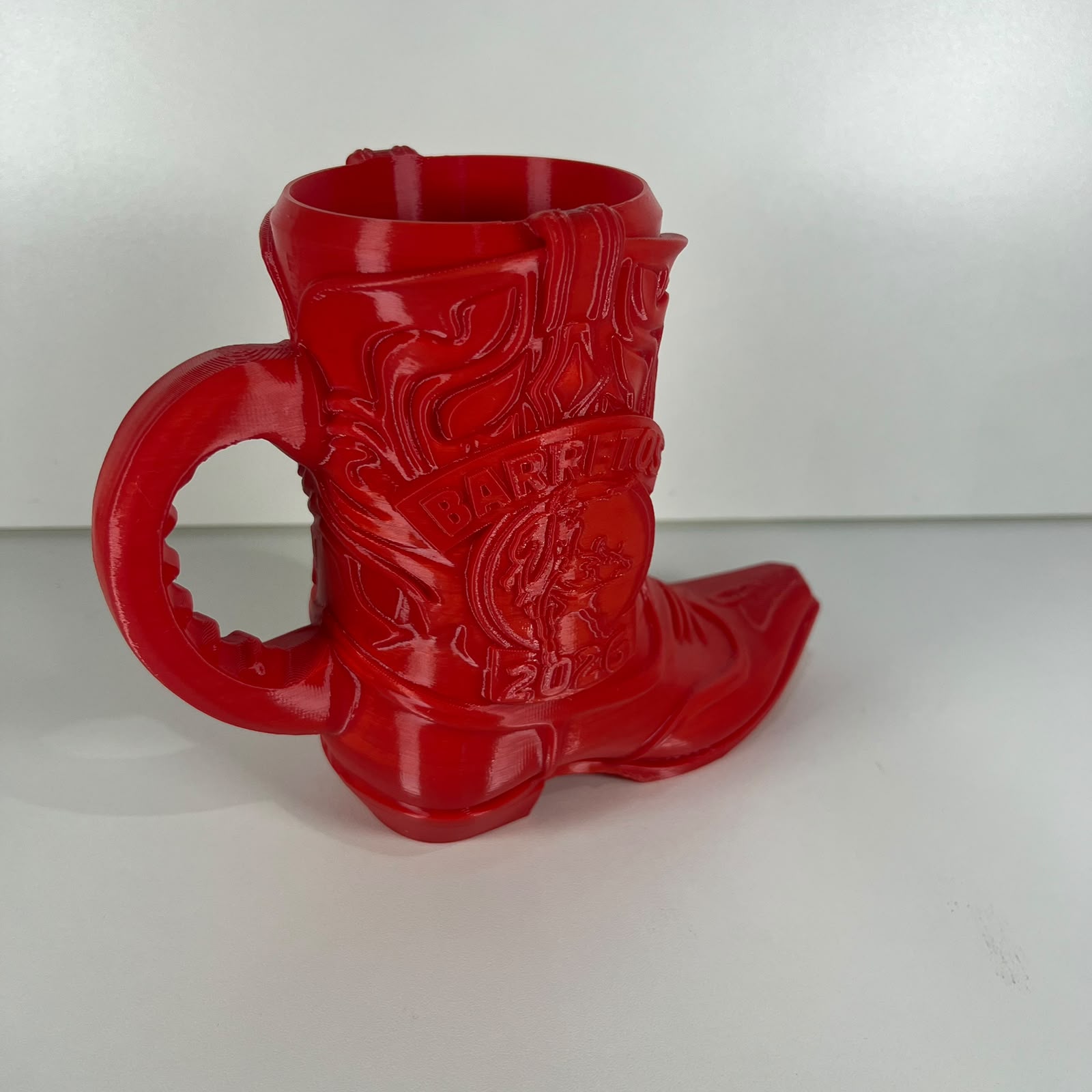 Porta-Lata Bota Country PETG - Edição Barretos 2026 - Vermelho, foto 4