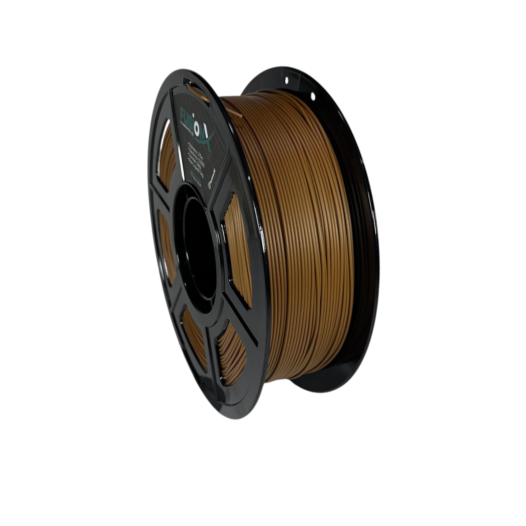 Filamento FusionX PLA Matte Dark Caramel 1.0kg 1.75mm, foto 3