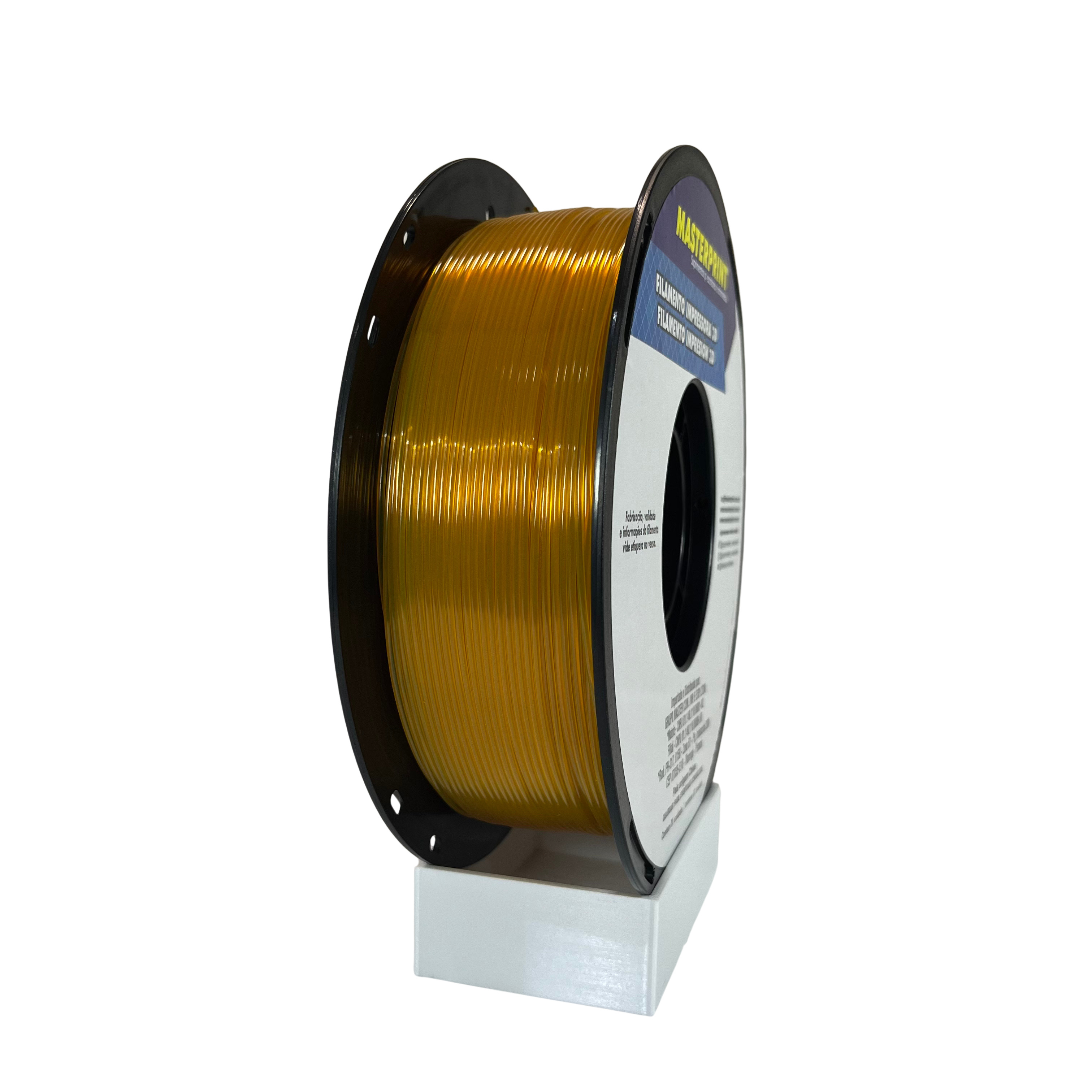 Filamento MasterPrint PETG Translúcido 1kg 1.75mm Amarelo, foto 2