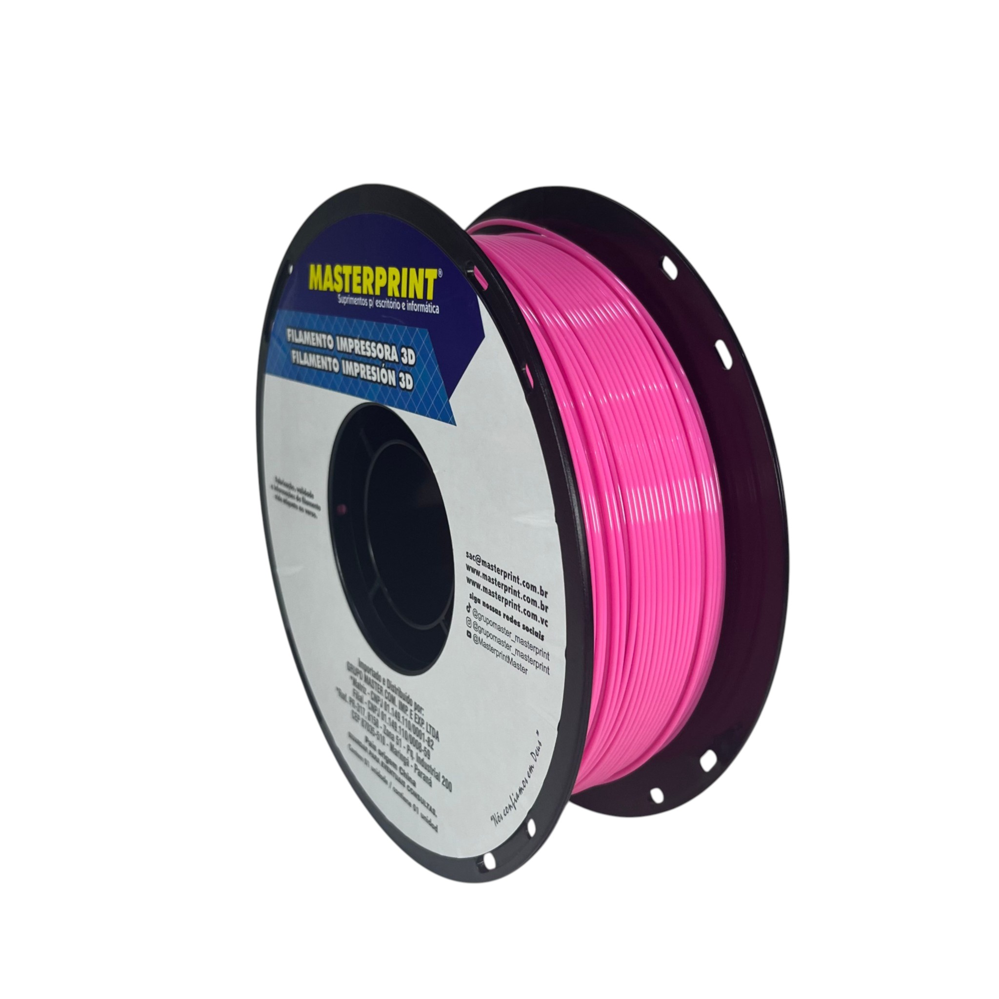 Filamento MasterPrint PETG 1kg 1.75mm Rosa