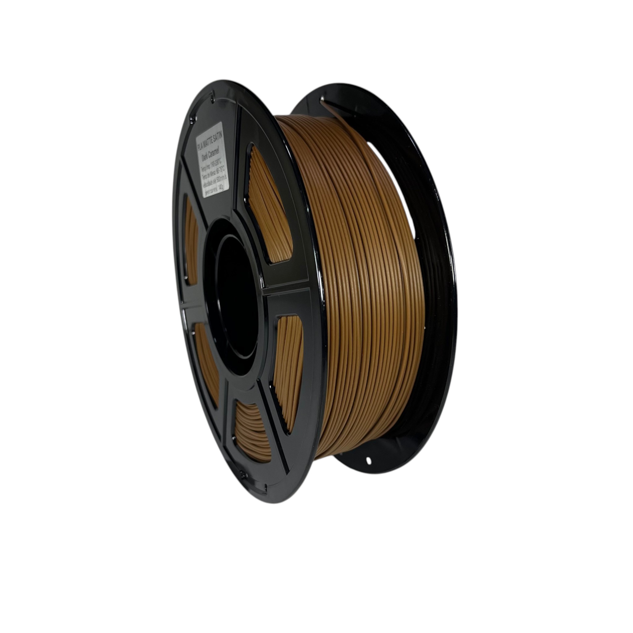Filamento FusionX PLA Matte Dark Caramel 1.0kg 1.75mm