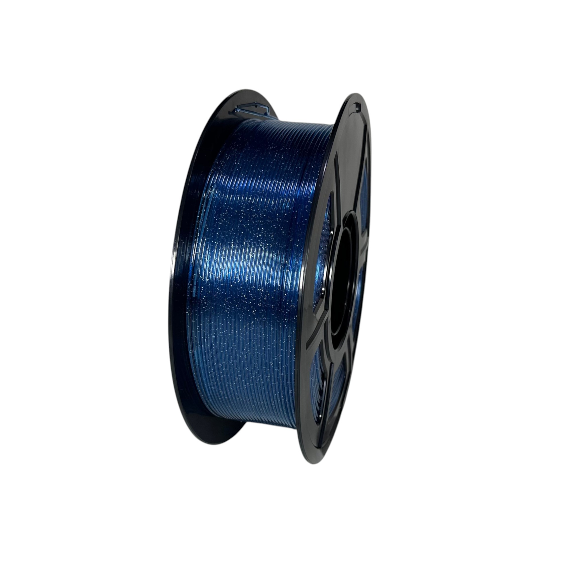 Filamento FusionX PETG Transparente Glitter Azul 1.75mm, foto 4