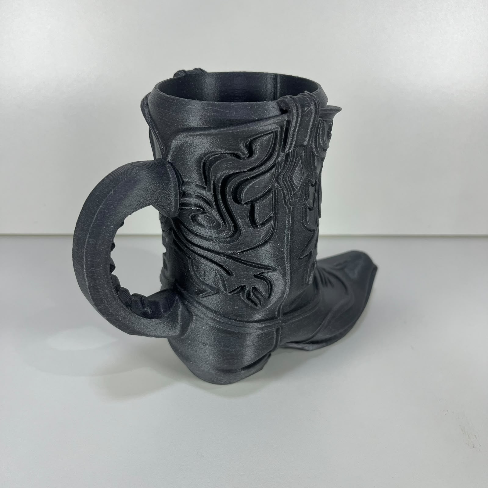 Porta-Lata Bota Country PETG - Linha Clássica - Prata, foto 3