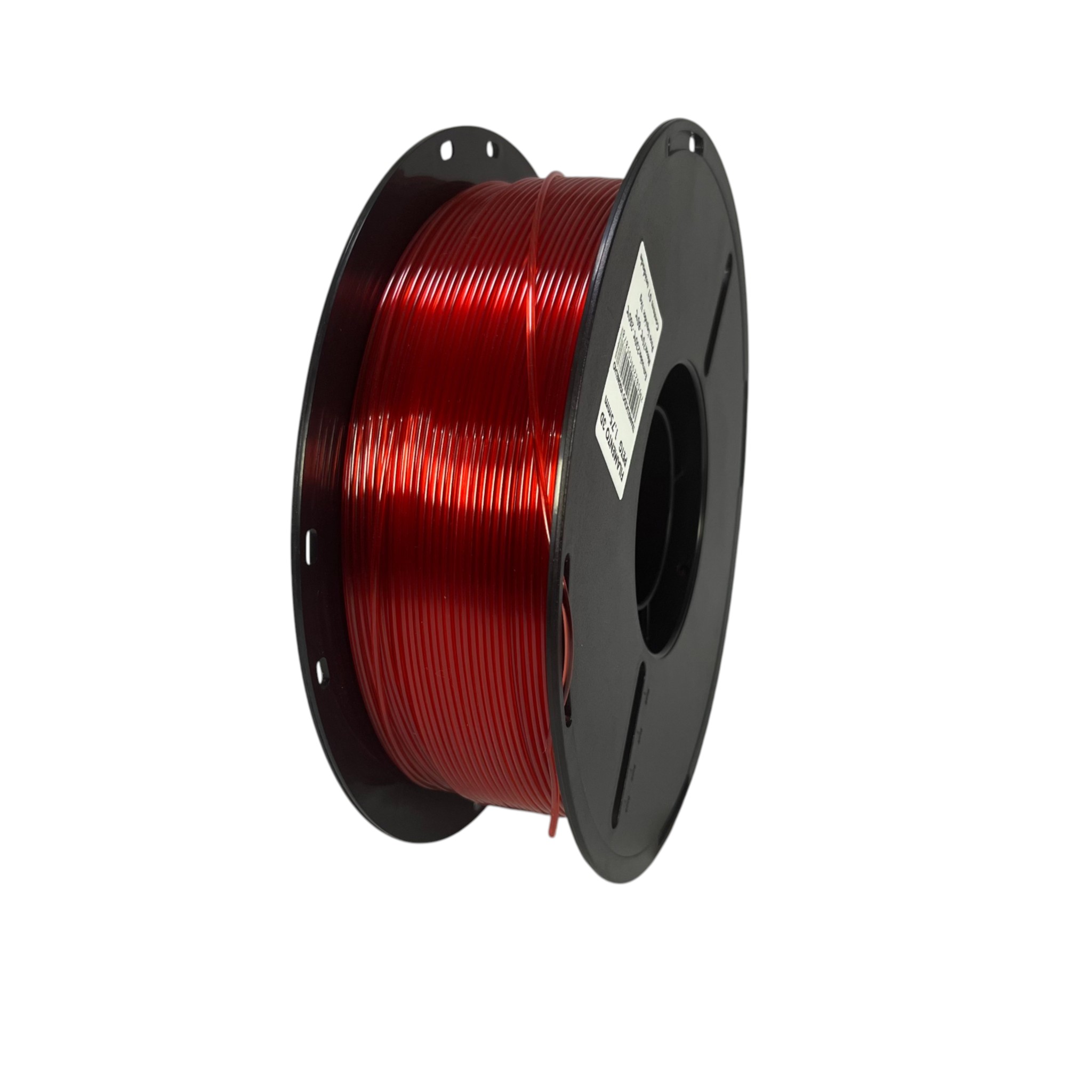 Filamento MasterPrint PETG Translúcido 1kg 1.75mm Vermelho, foto 2