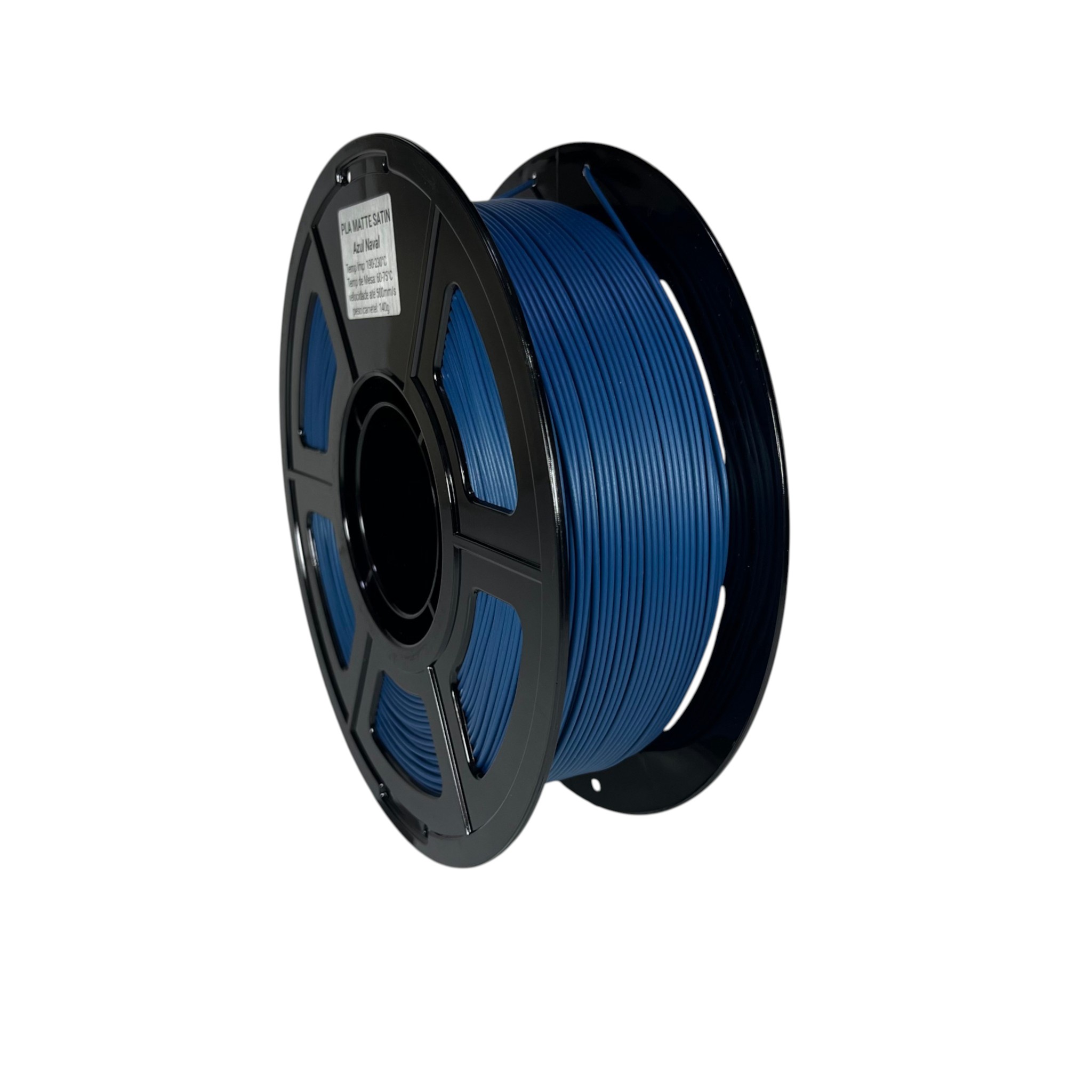 Filamento FusionX PLA Matte Satin Azul Naval 1.0kg 1.75mm