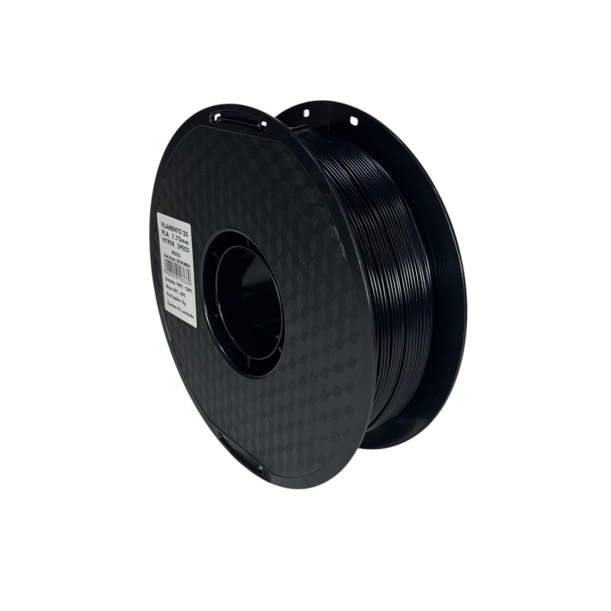 Filamento MasterPrint PLA 1kg 1.75mm Preto, foto 3