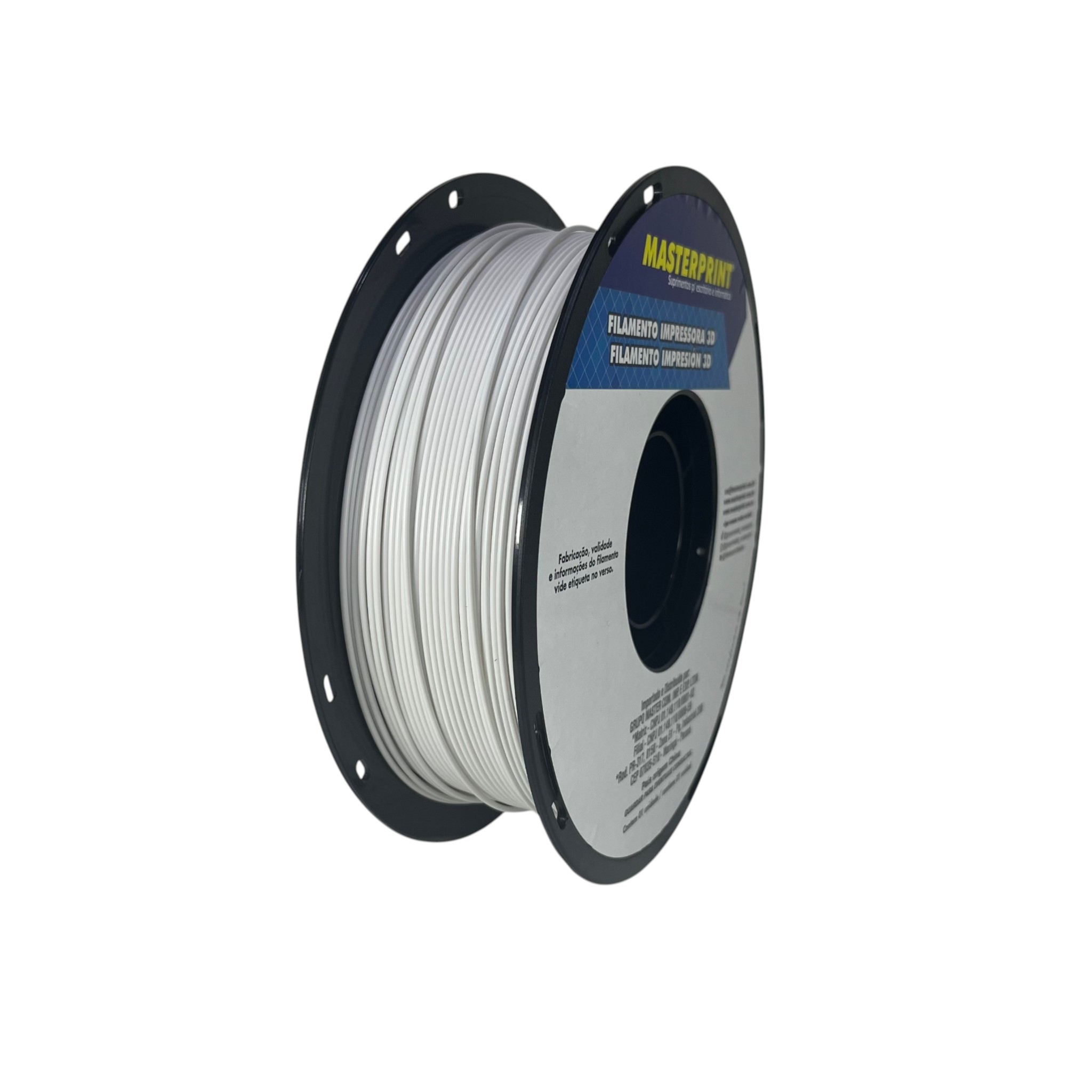 Filamento MasterPrint PETG Fosco 1kg 1.75mm Branco, foto 2
