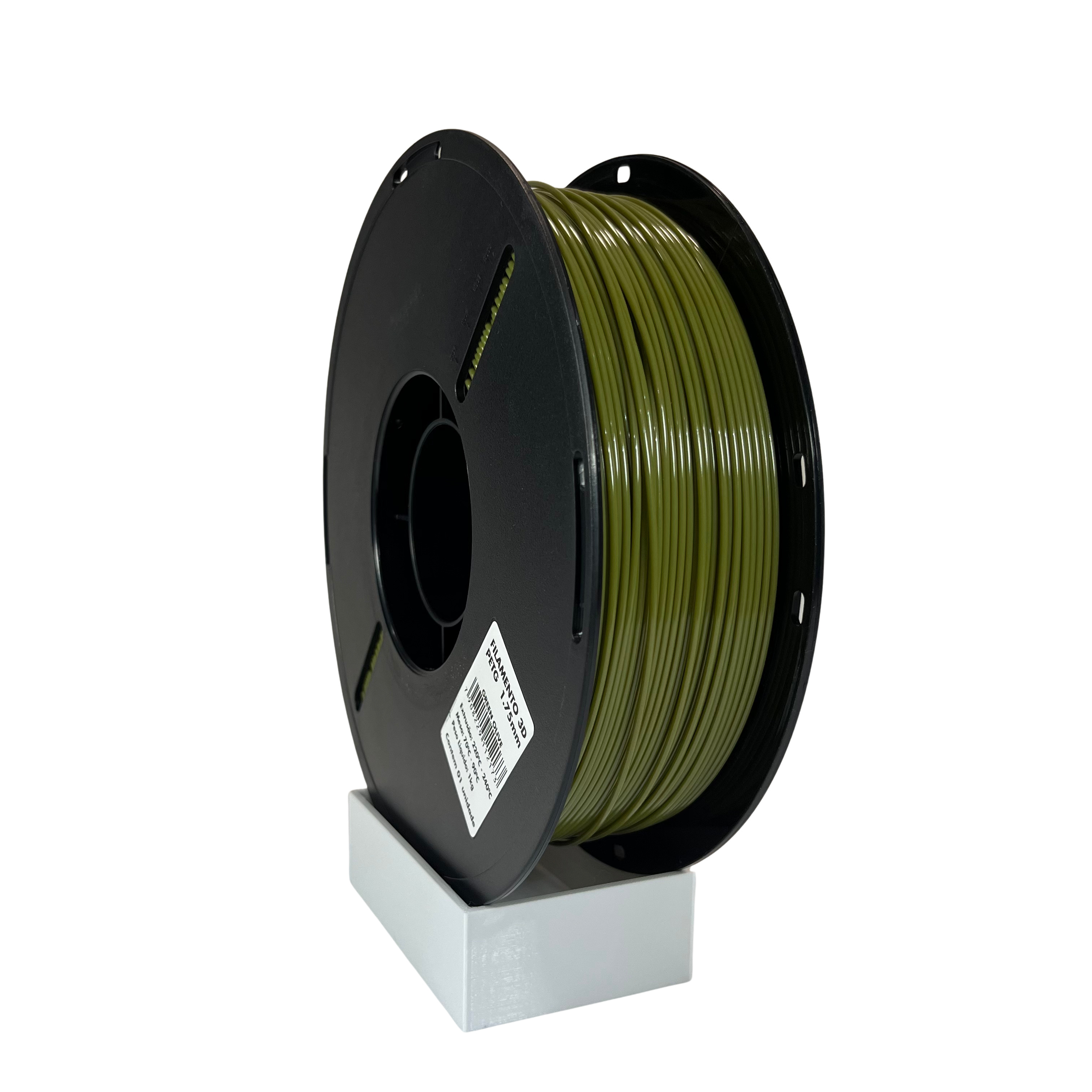 Filamento MasterPrint PETG 1kg 1.75mm Green Olive, foto 4
