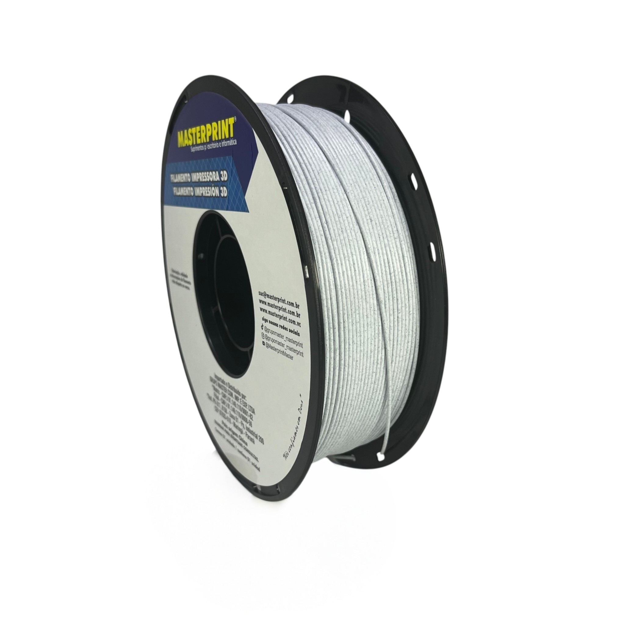 Filamento MasterPrint PLA Especial 1kg 1.75mm Marmore
