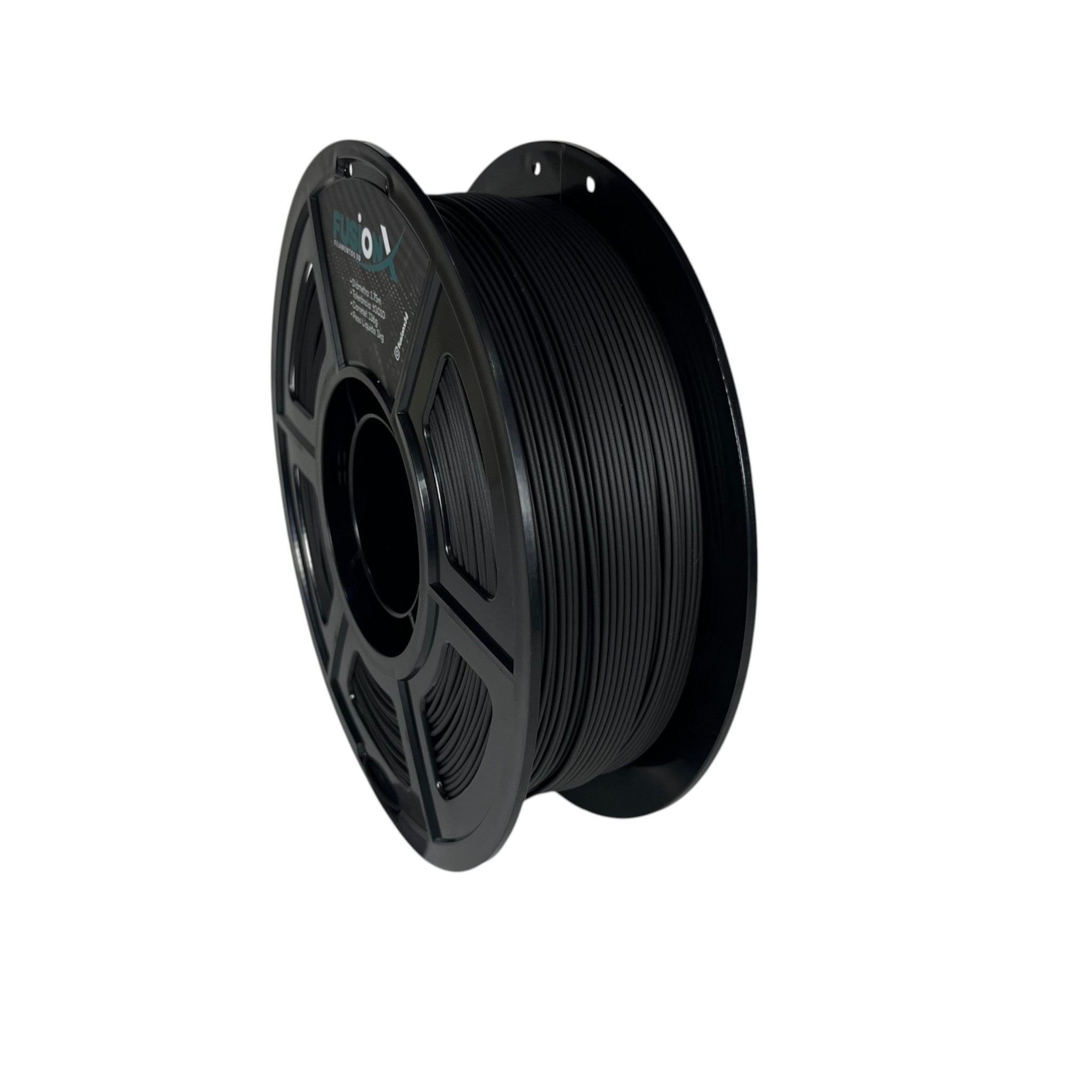 Filamento FusionX PLA Matte Absolute Black 1.0kg 1.75mm, foto 3
