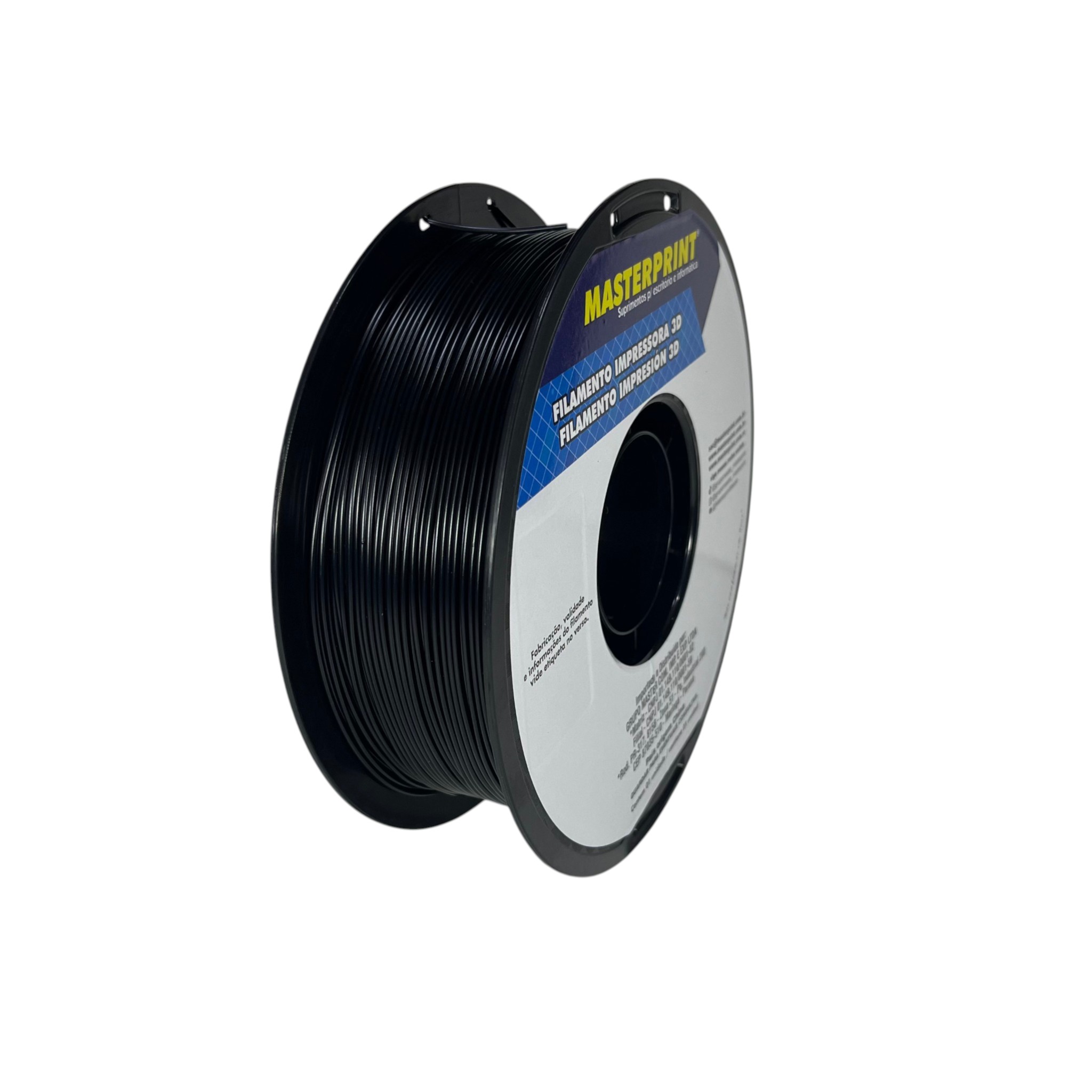 Filamento MasterPrint PLA 1kg 1.75mm Preto, foto 4