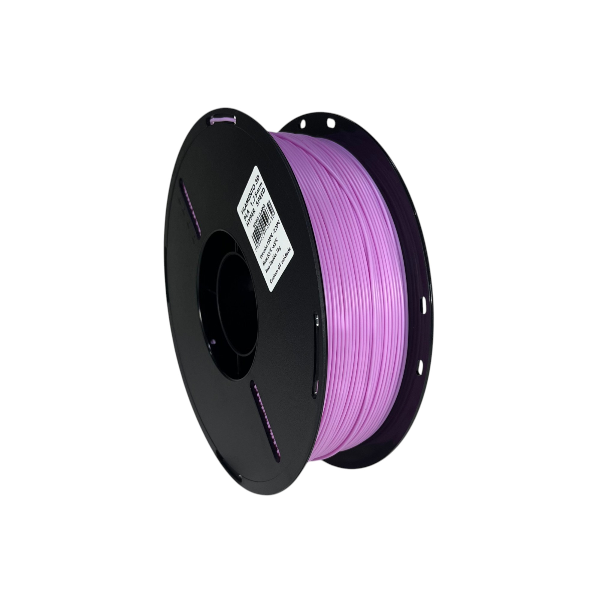 Filamento MasterPrint PLA 1kg 1.75mm Roxo Claro, foto 4