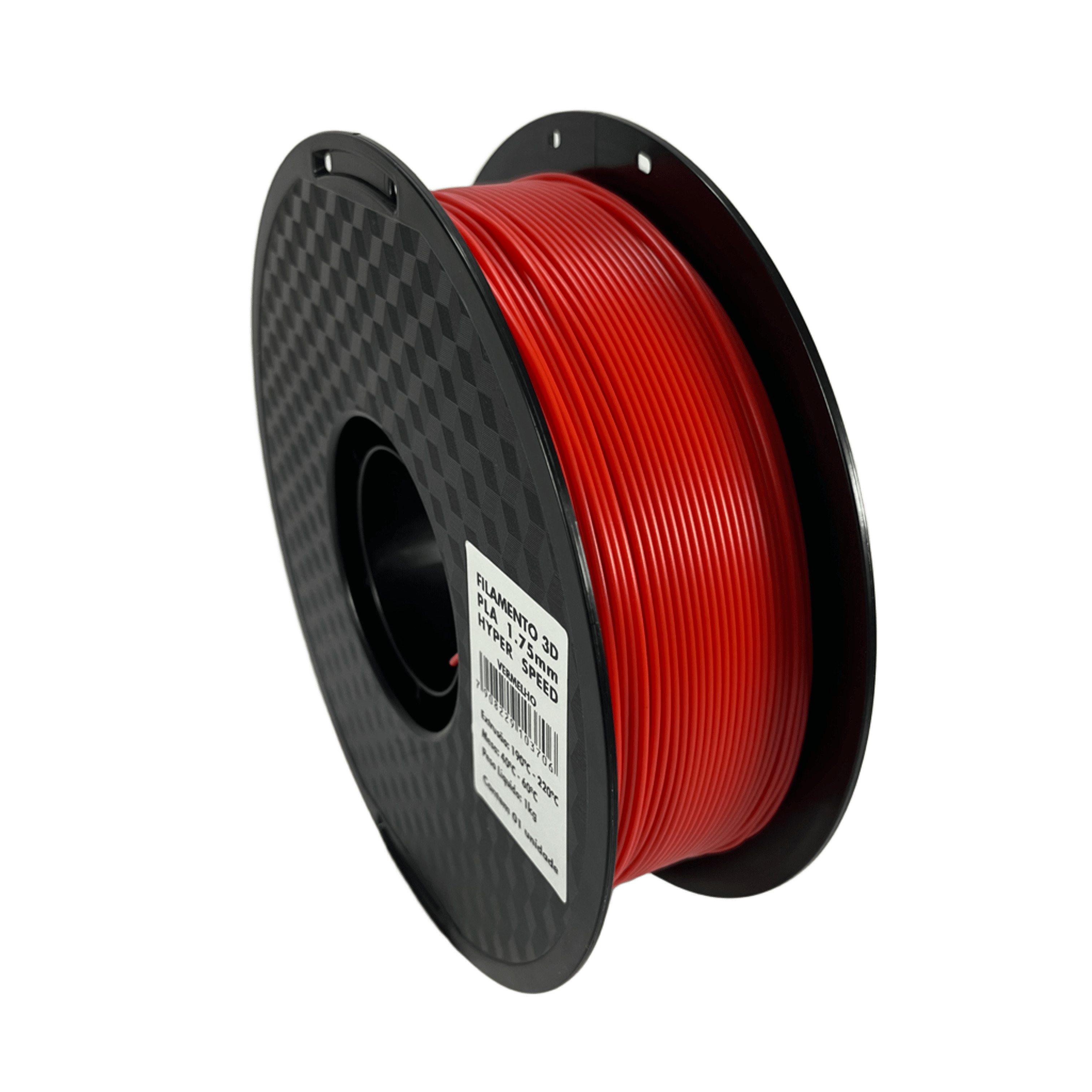 Filamento MasterPrint PLA 1kg 1.75mm Vermelho, foto 3