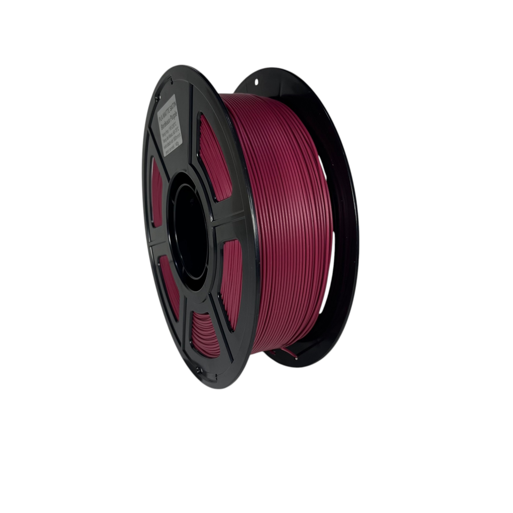 Filamento FusionX PLA Matte Satin Wine Purple 1.0kg 1.75mm