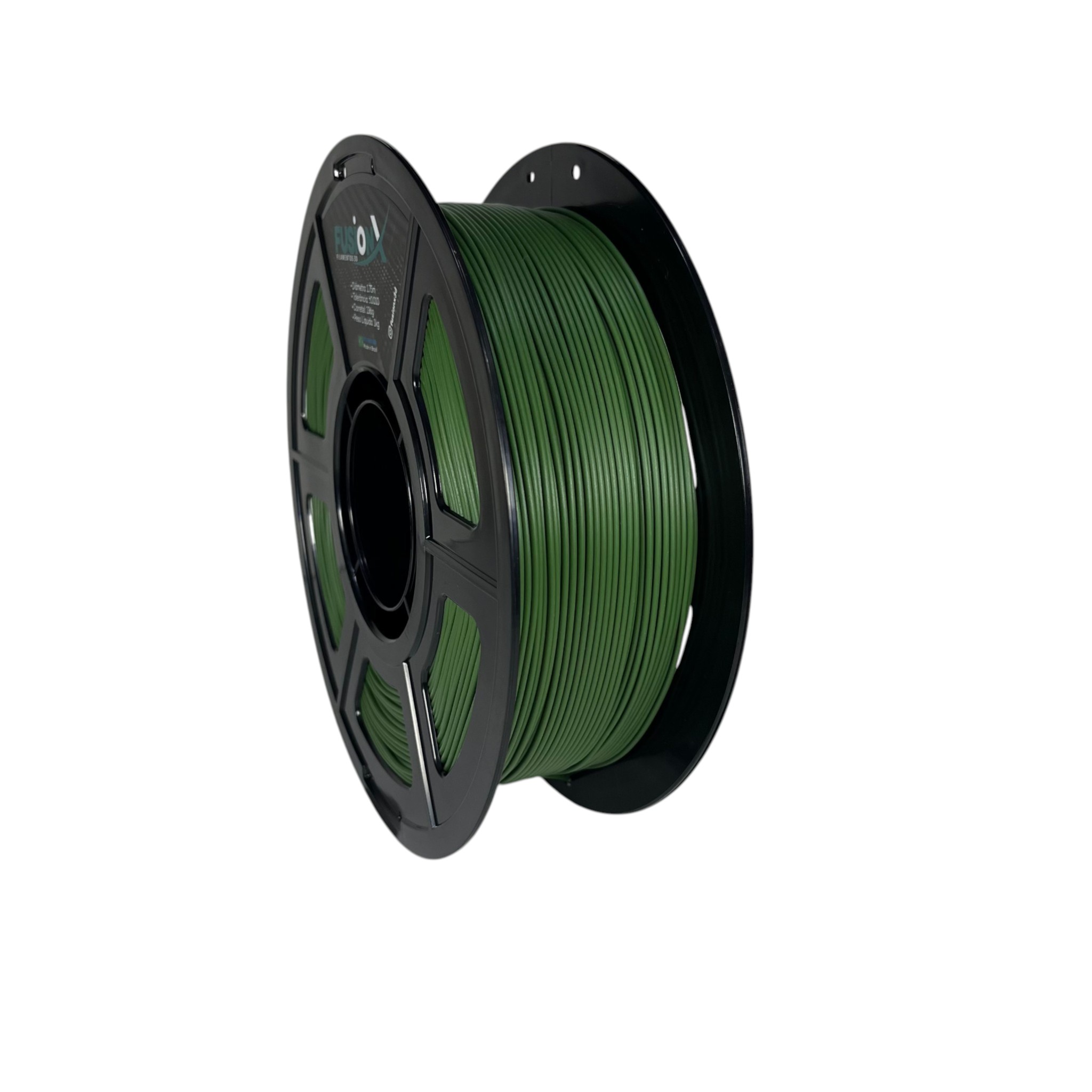 Filamento FusionX PLA Matte Military Green 1.0kg 1.75mm, foto 4