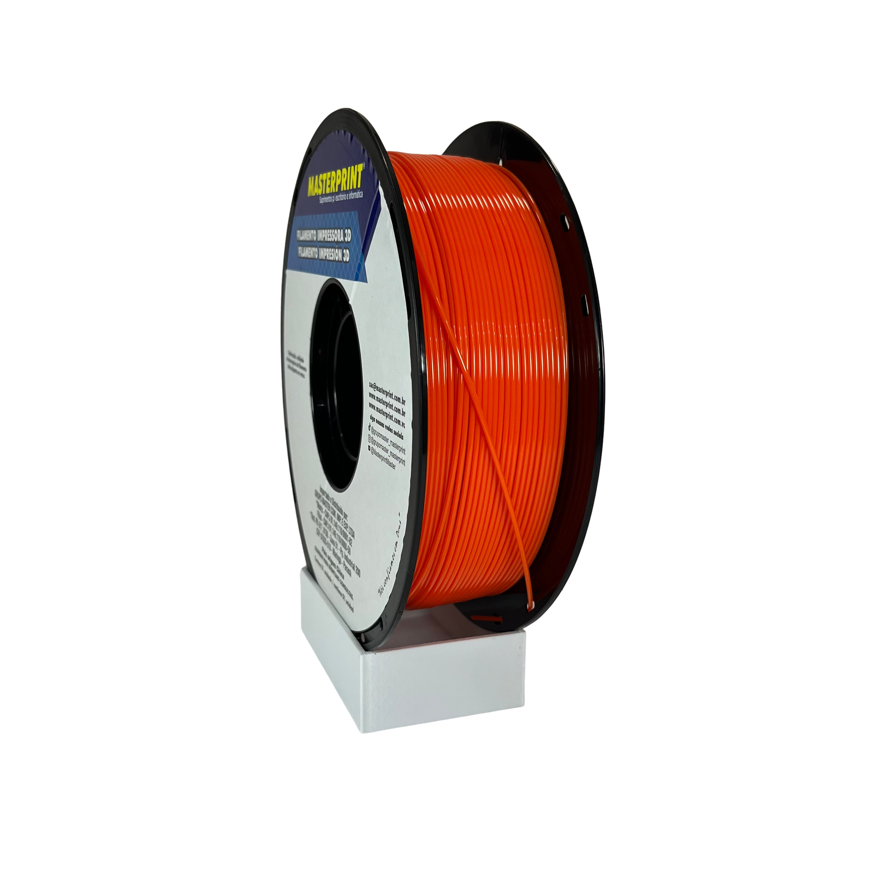 Filamento MasterPrint PETG 1kg 1.75mm Laranja