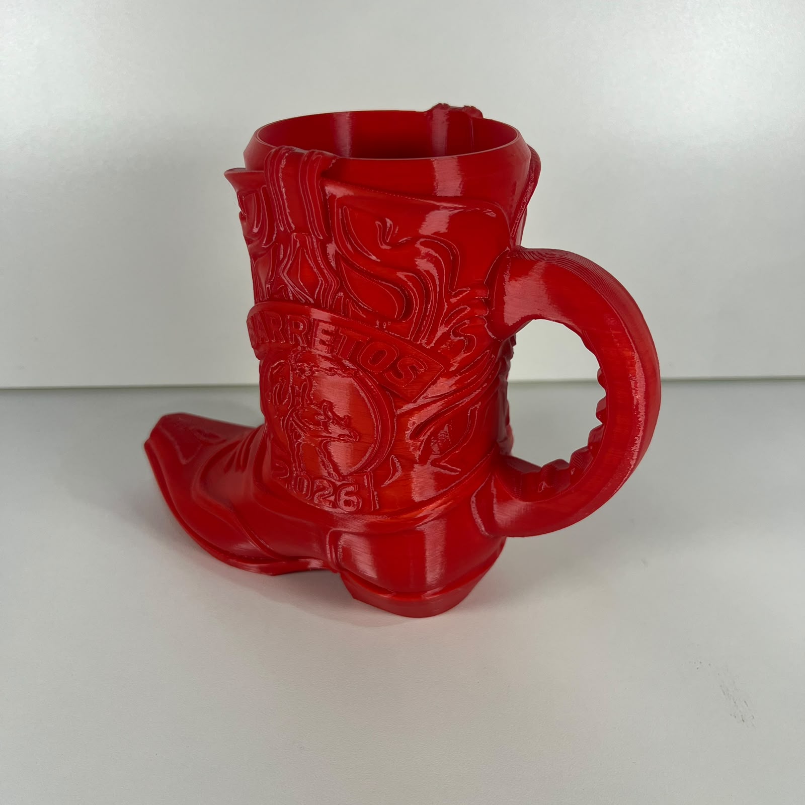 Porta-Lata Bota Country PETG - Edição Barretos 2026 - Vermelho, foto 3