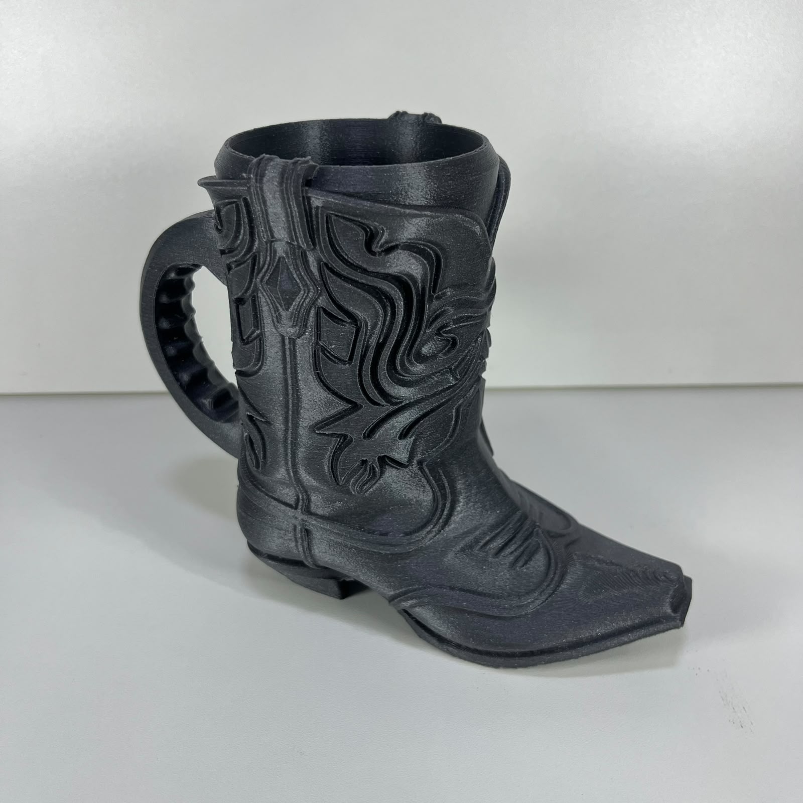 Porta-Lata Bota Country PETG - Linha Clássica - Prata, foto 4