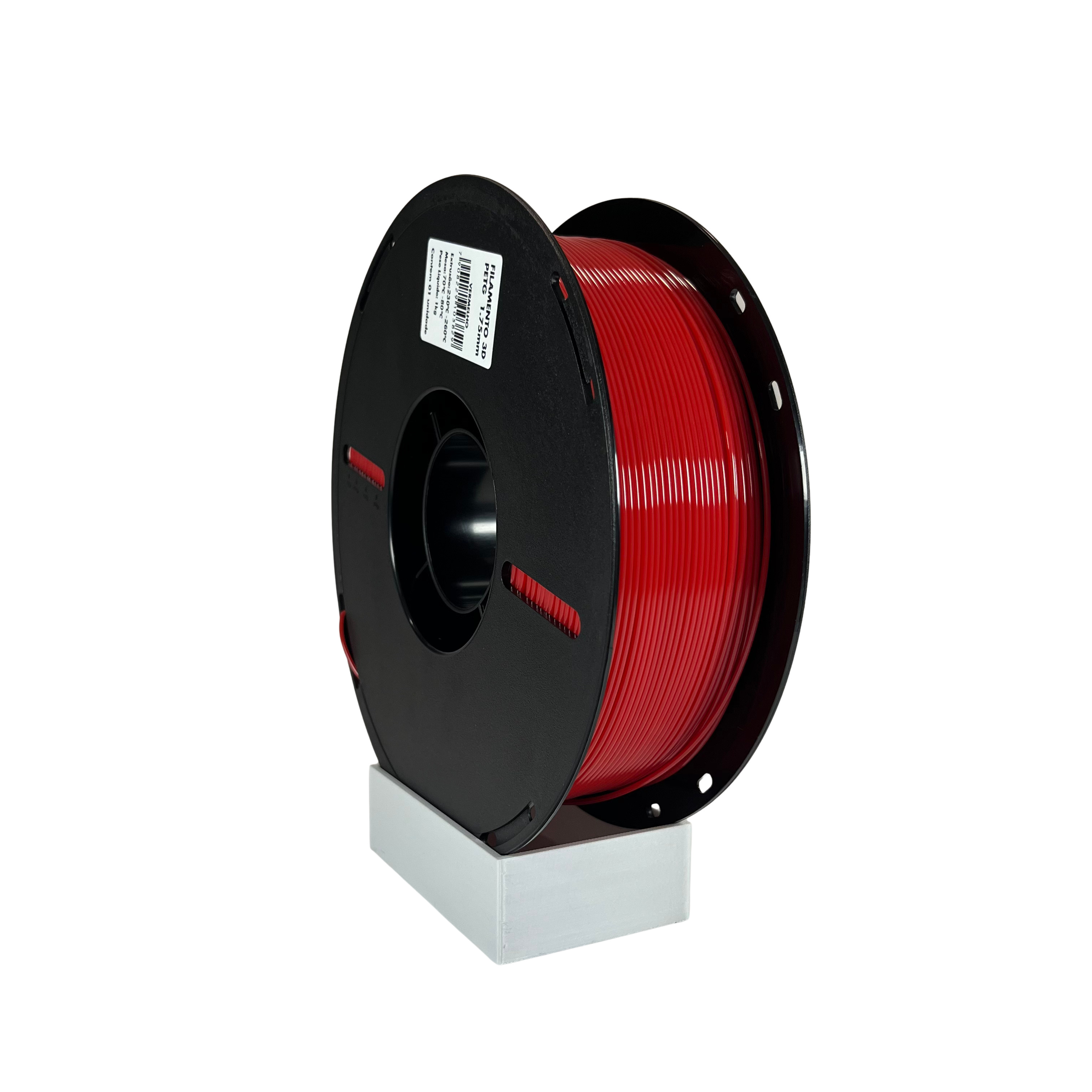 Filamento MasterPrint PETG 1kg 1.75mm Vermelho, foto 3