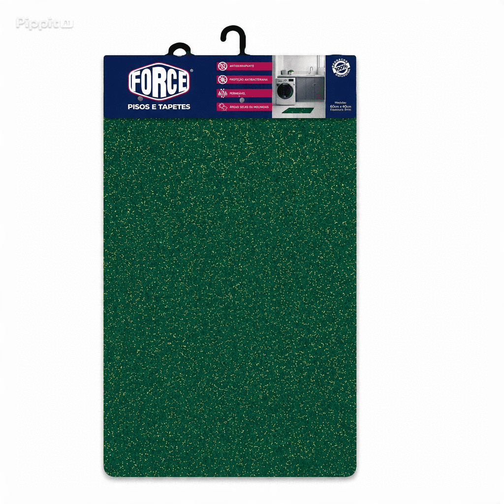 Tapete Antiderrapante Amarelo 60x40