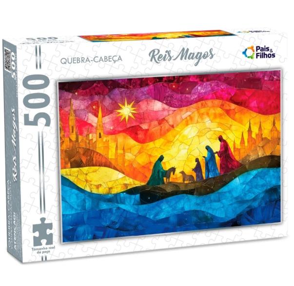 Pais & Filhos - Quebra-Cabeça, 500 Peças, Reis Magos