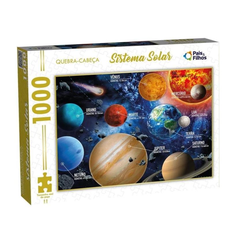 Pais & Filhos, Quebra-Cabeça Solar - 1000Pçs