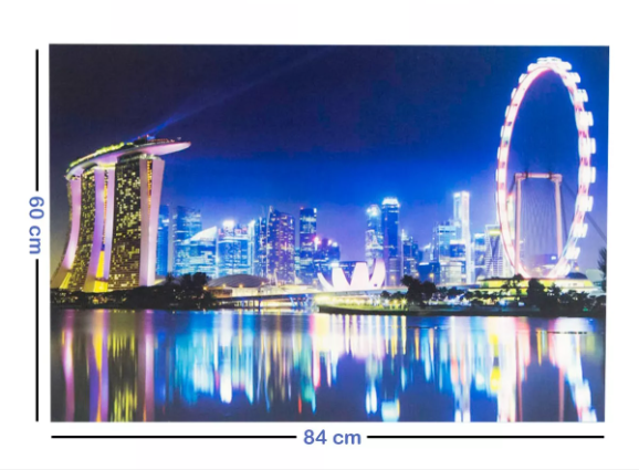 Quebra cabeça Singapura Malásia Paisagem 1500 peças - Puzzle QC Pais e filhos