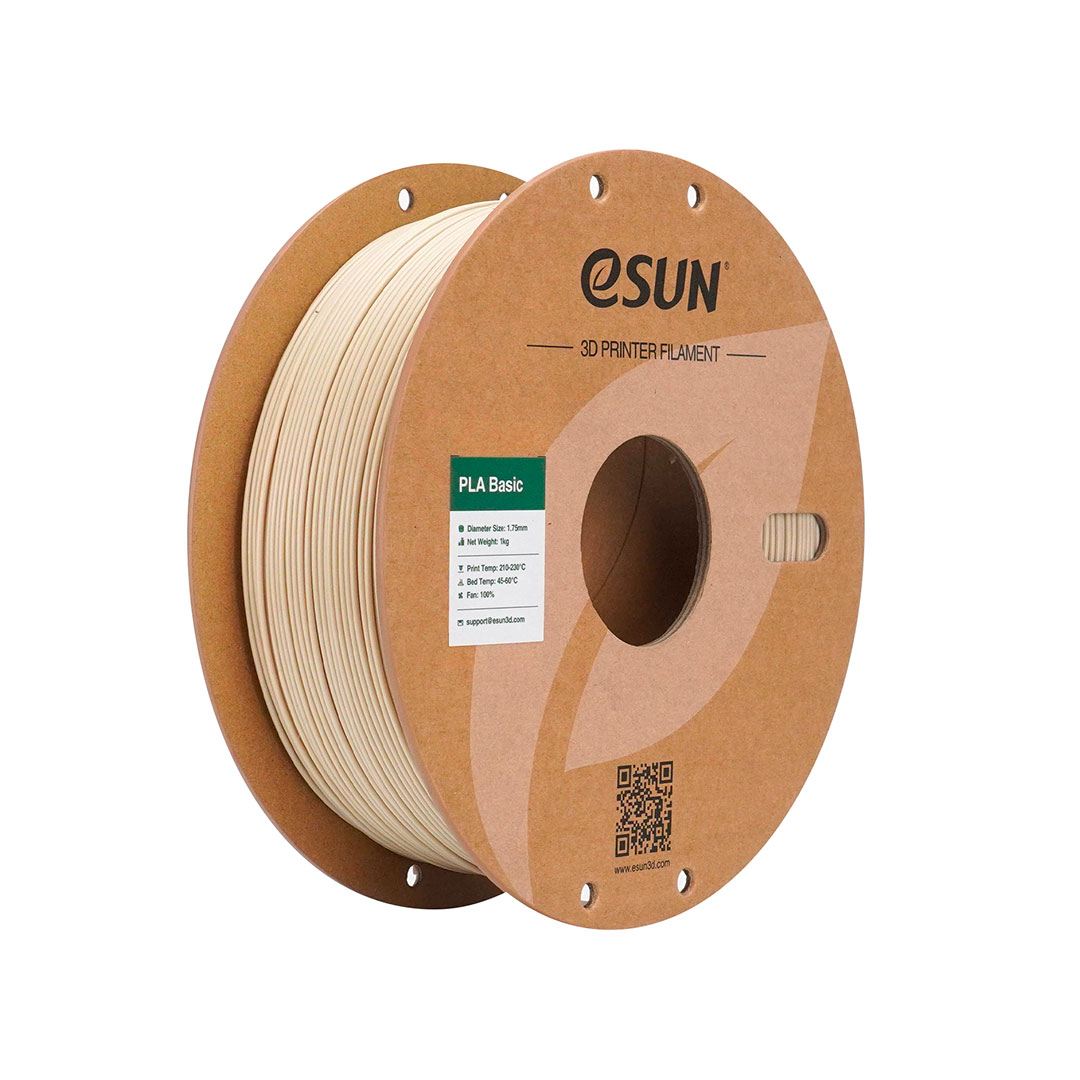 Foto de Filamento PLA Basic - Branco Osso- 1,75mm - 1Kg - eSun