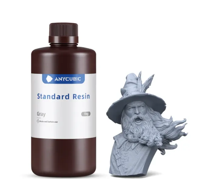 Foto de Resina para impressão 3D – Standard – Cinza – Anycubic