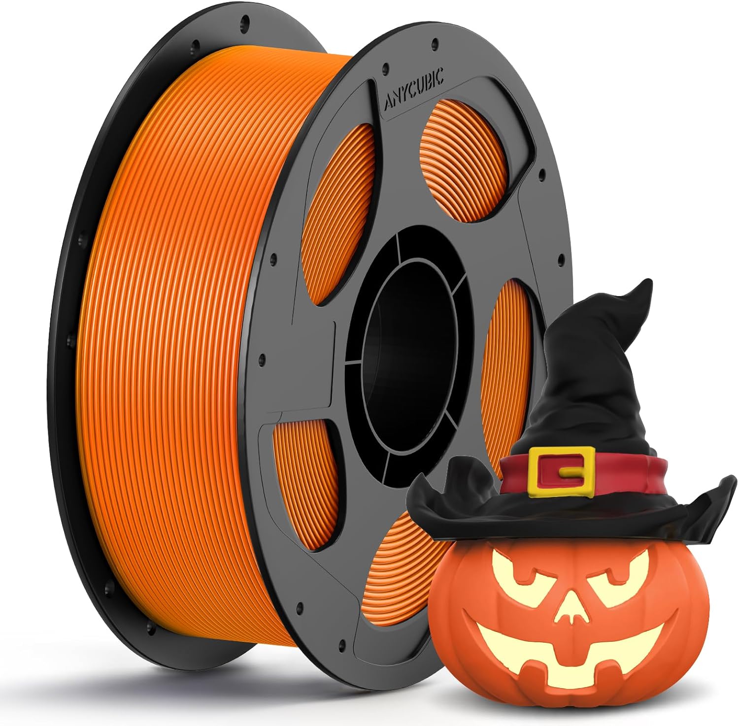Foto de Filamento – PLA – Laranja – Anycubic – 1kg