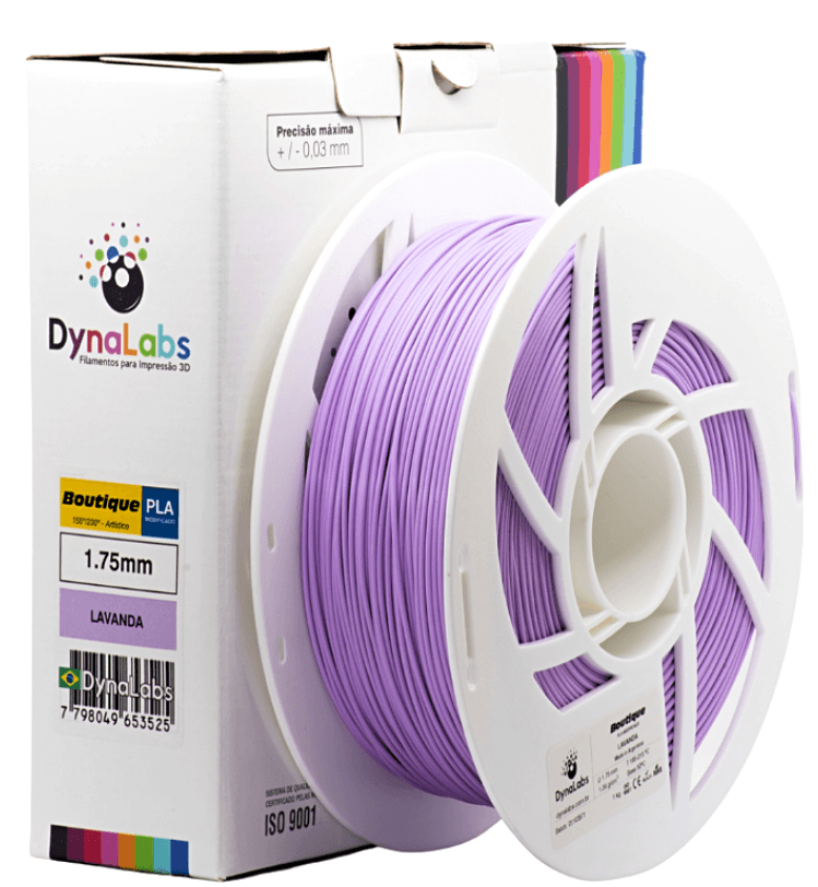 Foto de Filamento PLA Boutique - Lavanda - Dynalabs - 1.75mm - 1kg