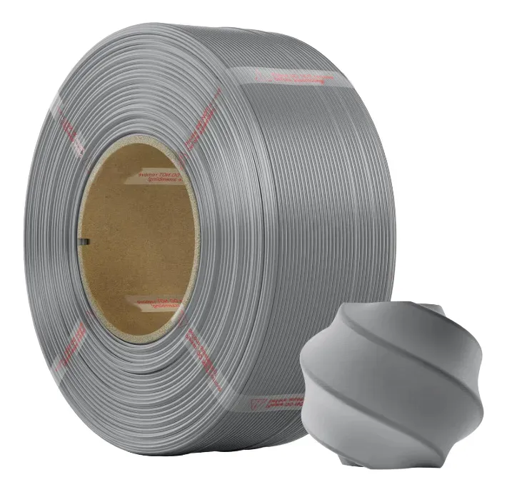 Foto de Filamento – PLA Lite Refill – Cinza – 1.75mm – 1kg – Bambu Lab