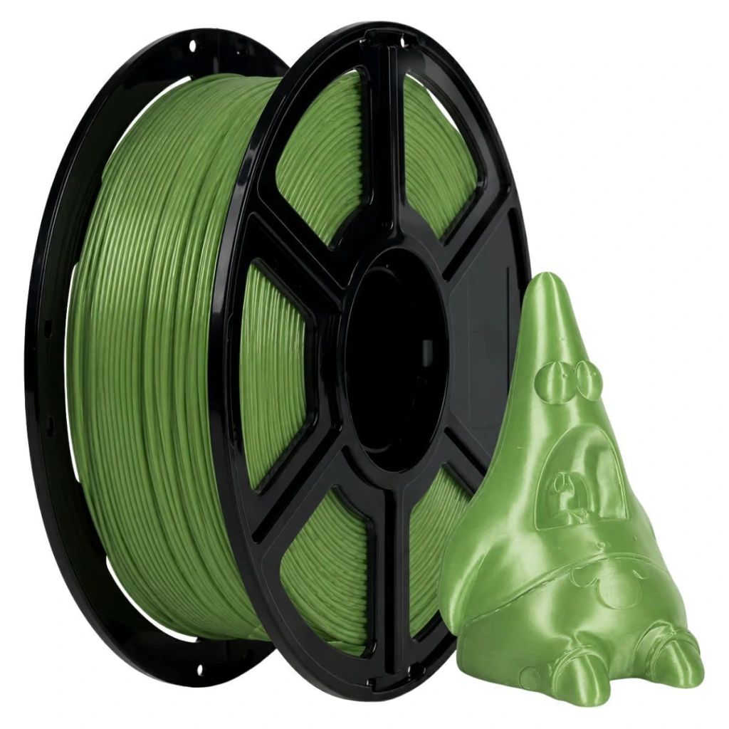 Foto de Filamento - PLA Silk - Verde - 1kg - Flashforge